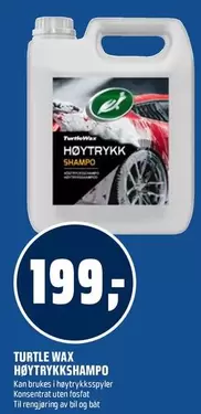 Turtle - HØYTRYKK SHAMPO