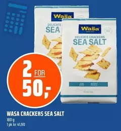 Wasa - CRACKERS SEA SALT