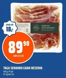 Gran - TAGA SERRANO GRAN RESERVA