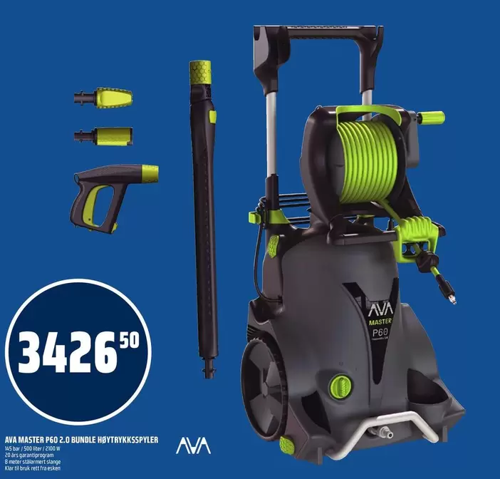 Mega - MASTER 2.0 P70 MEGA BUNDLE HØYTRYKKSPYLER