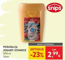 Ice - POSUDA ZA JOGURT I ŽITARICE