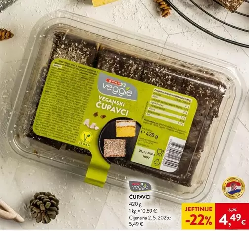 Spa - VEGANSKI ĆUPAVCI