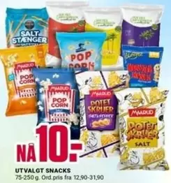 Pop - UTVALGT SNACKS