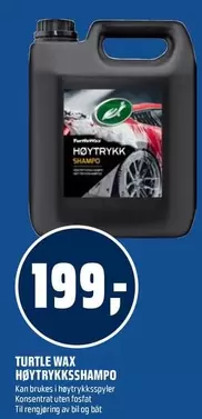 Turtle - Høytrykksshamppo