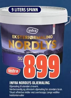 NORDLYS OLJEMALING
