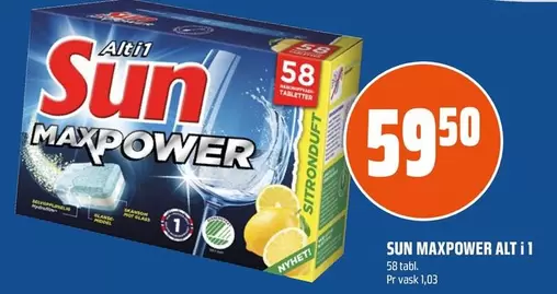 Sun - MAXPOWER ALT I 1