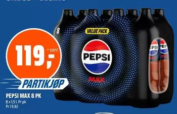 Ma - PEPSI MAX 8 PK