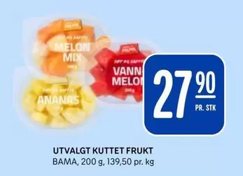 Bama - UTVALGT KUTTET FRUKT