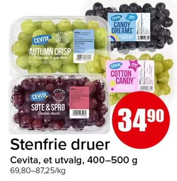 Stenfrie druer