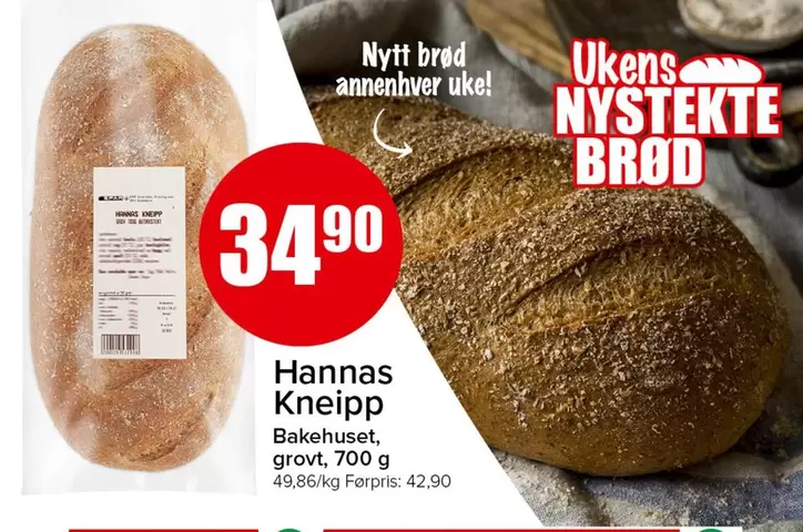 Nystekte brød