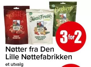 Chili - Nøtter fra Den Lille Nøttefabrikken