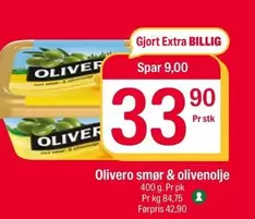 Extra - smør & olivenolje