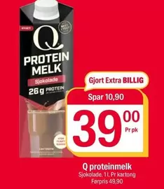 Protein -  Melk Sjokolade
