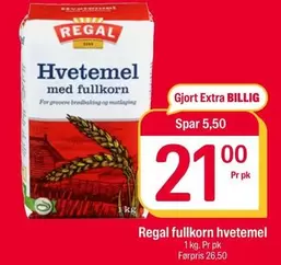 Extra - Hvetemel med fullkorn