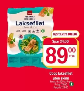 Extra - Laksefilet Uten Skinn