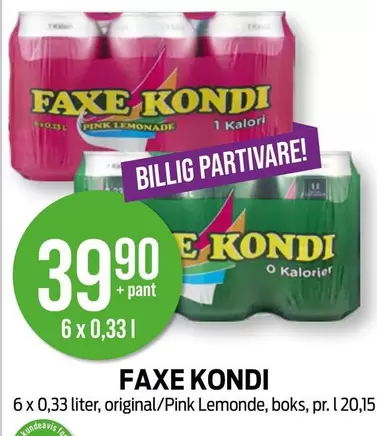 Pink - Faxe Kondi