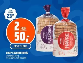 Fast - FAVORITTBØD