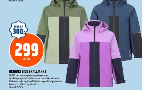 Barn - OKIDOKI EIDE SKALLJAKKE