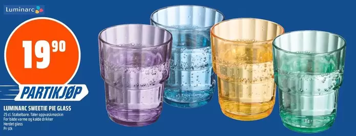 SWEETIE PIE GLASS
