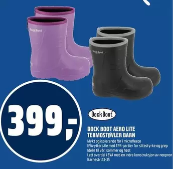 Barn - DOCK BOOT AERO LITE TERMOSTØVLER BARN