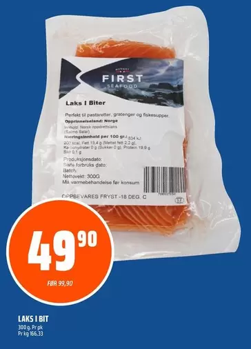 Norsk - Laks i biter