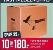 FLYTEKASSE 37x27x38 cm