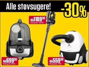 Alle støvsugere!