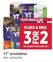YT
Produkter