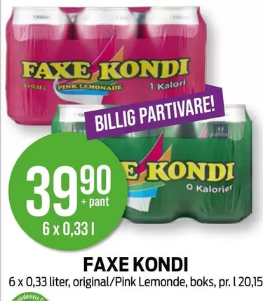 Pink - Faxe Kondi