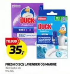Duck - Fresh Discs Lavender og Marine 96 ml