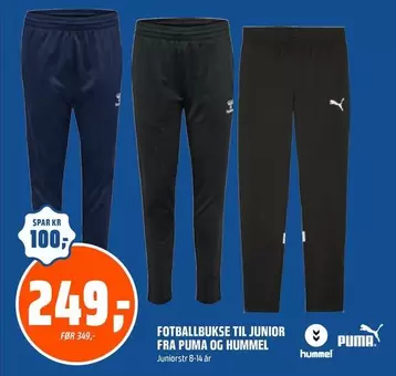 Puma - Fotballbukse til junior