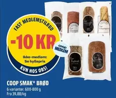 Fast - SMÅK* BRØD