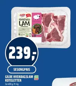 HVERDAGSLAM KOTELETTER