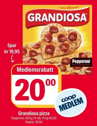 Grandiosa -  pizza Pepperoni
