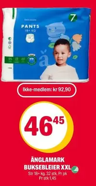 BUKSEBLEIER XXL