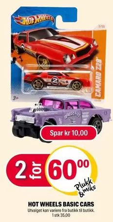 HOT WHEELS BASIC CARS