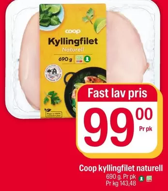 Fast - Kycklingfilé Naturell