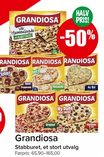 Grandiosa - Stabburet, et stort utvalg