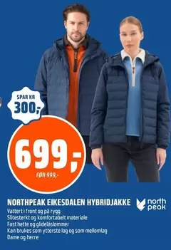 Fast - EIKESDALSEN HYBRIDJAKKE