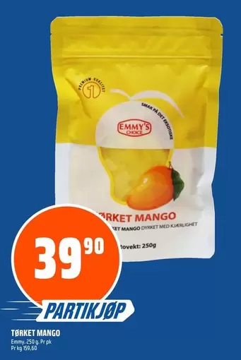 Choice - TØRKET MANGO