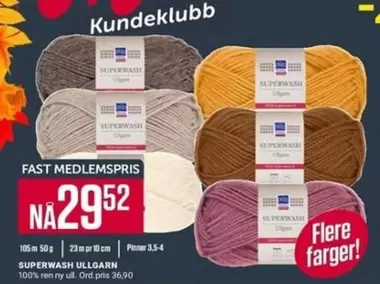 Fast - SUPERWASH Ullgarn