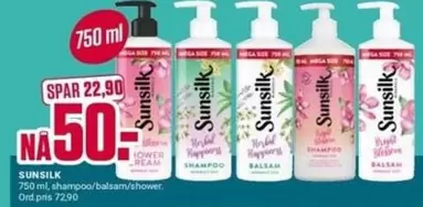 Mega - 750 ml shampoo/balsam/shower