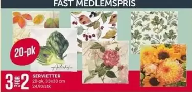 Fast - Servietter