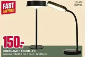 Fast - BORDLAMPE TOUCH LED