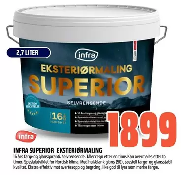 EKSTERIØRMALING SUPERIOR