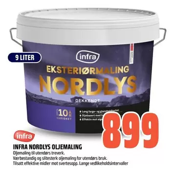 EKSTERIØRMALING NORDLYS