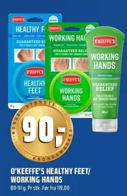 HEALTHY FEET/WORKING HANDS