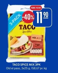 Taco - TACO SPICE MIX 3PK
