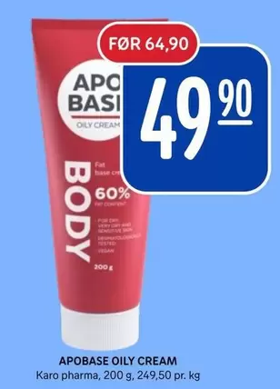 Vegan - BODY OILY CREAM