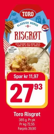 Norsk - Risgrøt